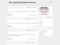 autocashsystembonus.wordpress.com Webseite Vorschau
