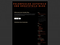 automobiler.wordpress.com Webseite Vorschau