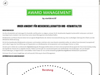 award-management.com Webseite Vorschau