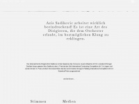 azis-sadikovic.com Webseite Vorschau