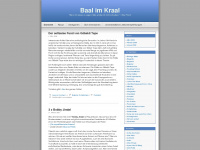 baalimkraal.wordpress.com Webseite Vorschau