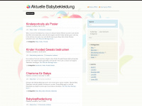 babymode.wordpress.com Webseite Vorschau