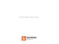 bachmann-event.com Webseite Vorschau