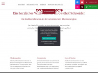 backhendlstation.com Webseite Vorschau
