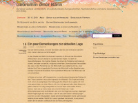 baerin.wordpress.com Webseite Vorschau