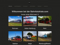 bahnfotokiste.com Webseite Vorschau