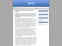 bakult.wordpress.com Webseite Vorschau