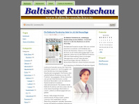 baltischerundschau.wordpress.com Webseite Vorschau