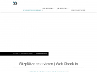 flug-sitzplatzreservierung.de Webseite Vorschau