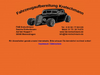 fab-kretschmann.de Webseite Vorschau