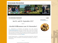 buerstenfest.wordpress.com Webseite Vorschau