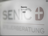 senic.eu Webseite Vorschau