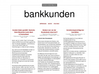 bankkundenblog.wordpress.com Webseite Vorschau