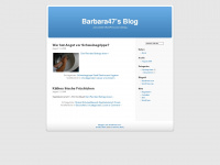 barbara47.wordpress.com Webseite Vorschau