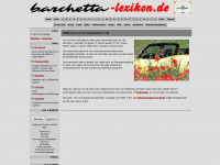 barchetta-lexikon.info Webseite Vorschau