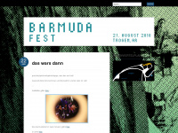 barmudafest.wordpress.com Webseite Vorschau