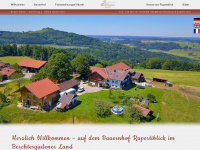bauernhofurlaub-bayern.com Webseite Vorschau