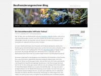 baufinanzierungsrechner.wordpress.com Webseite Vorschau