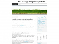 baumeister.wordpress.com Webseite Vorschau