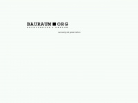 bauraum.org Webseite Vorschau