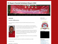 bayernfanclub.wordpress.com Webseite Vorschau
