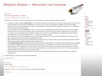 bbruecker.wordpress.com Webseite Vorschau