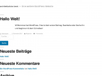 beck-architektur.com Webseite Vorschau