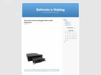 beltronic.wordpress.com Webseite Vorschau