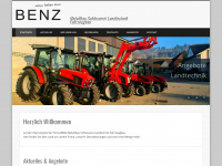 benz-metallbau.com Webseite Vorschau