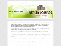 berlin-lounge.com Webseite Vorschau
