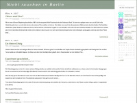 berlinrauchfrei.wordpress.com Webseite Vorschau