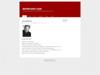 bernhardhain.wordpress.com Webseite Vorschau