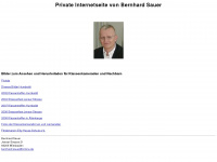 bernhardsauer.name Webseite Vorschau