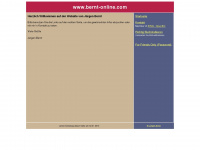 bernt-online.com Webseite Vorschau