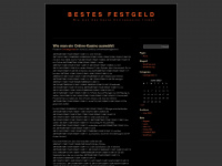 bestesfestgeld.wordpress.com Webseite Vorschau