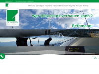 bethmann-blitzschutz.com Webseite Vorschau