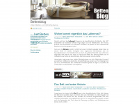 bettenblog.wordpress.com Webseite Vorschau