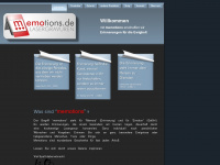 memotions.de Webseite Vorschau