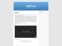 bigiphone.wordpress.com Webseite Vorschau