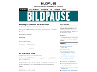 bildpause.wordpress.com Webseite Vorschau