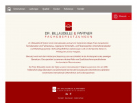 billaudelle-partner.com Webseite Vorschau