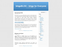 bingohb.wordpress.com Webseite Vorschau
