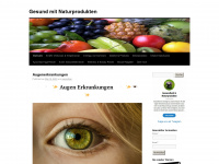 biogama.info Webseite Vorschau