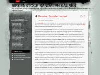 birkenstocksandalenkaufen.wordpress.com Webseite Vorschau