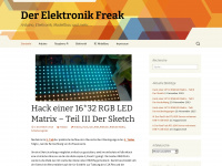 electronicfreakblog.wordpress.com Webseite Vorschau