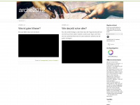 arche2012.wordpress.com Webseite Vorschau