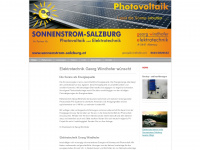 sonnenstrom-salzburg.at Webseite Vorschau