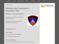 feuerwehr-starrkirch-wil.ch Webseite Vorschau