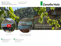 zanellaholz.ch Webseite Vorschau