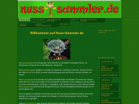 nuss-sammler.de Webseite Vorschau